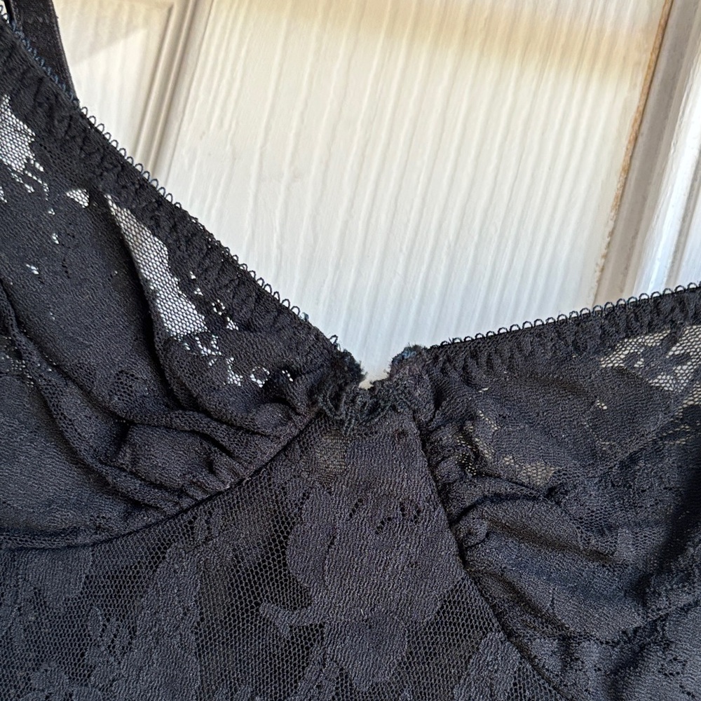 Dior Black Lace bodysuit